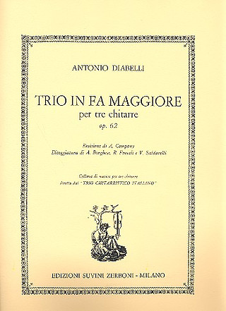 Trio En Re Majeur Op. 62 (DIABELLI ANTON / COMPANY)