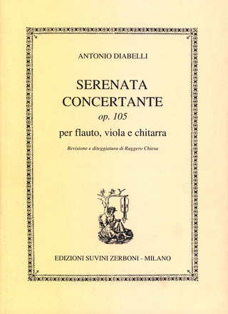 Serenata Concertante Op. 105 (DIABELLI ANTON / CHIESA)
