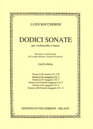 12 Sonate (Sonate En (BOCCHERINI LUIGI)
