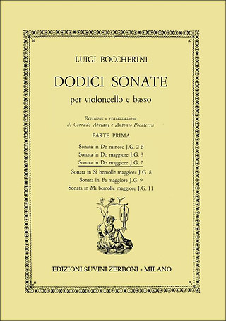 Sonate III En Do Majeur (BOCCHERINI LUIGI)