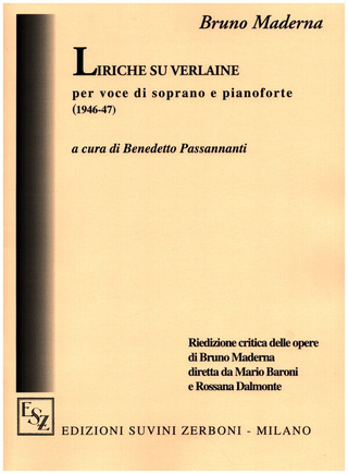 Liriche Su Verlaine (MADERNA)