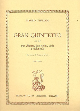 Gran Quintetto Op. 65 (GIULIANI)