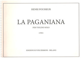 Paganiana (POUSSEUR HENRI)