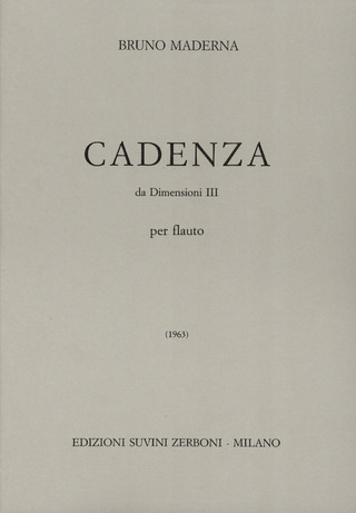 Cadenza (MADERNA)