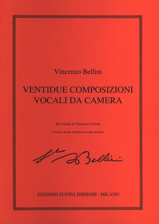 22 Composizioni Vocali Da (BELLINI / CESARI)