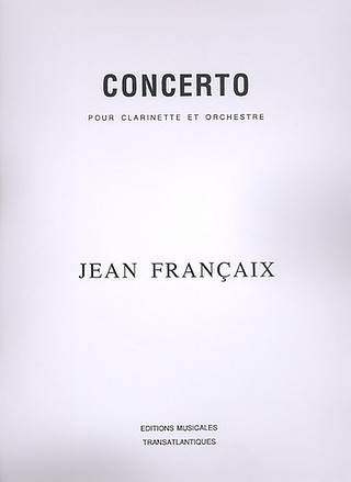 Concerto (FRANCAIX)