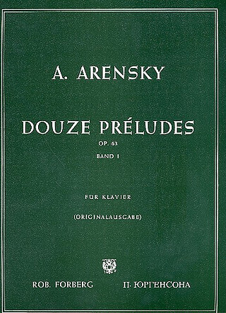 Préludes, Op. 63 Vol.1