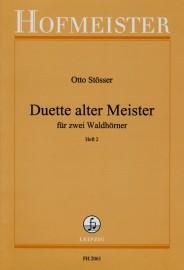 Horn-Duette Alter Meister, Heft 2