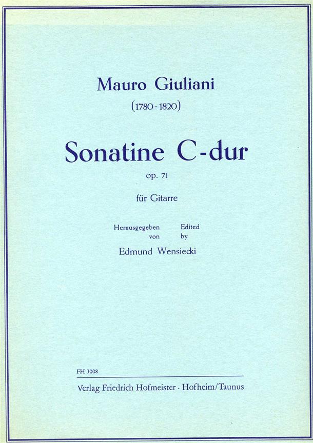 Sonate C-Dur, Op. 71