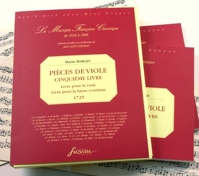 Pièces De Viole, Cinquième Livre, Basses Continues Du Cinquième Livre