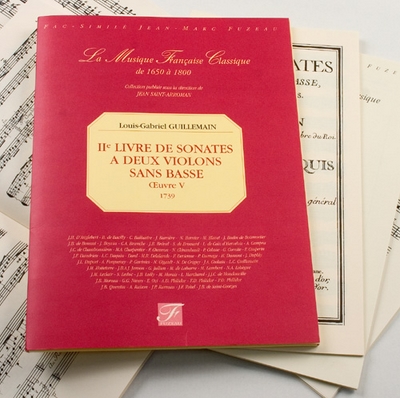 IIe Livre De Sonates A Deux Violons Sans Basses. Oeuvre V.
