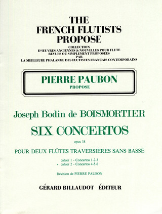 6 Concertos Op. 38 Vol.2