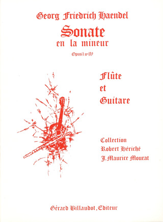 Sonate En La Mineur Op. 1 No4