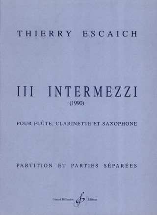 3 Intermezzi