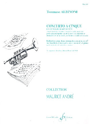 Concerto A Cinque Ut Majeur Op. 9 No9