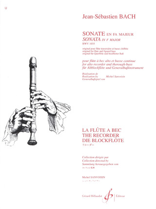 Sonate En Fa Majeur Bwv1035