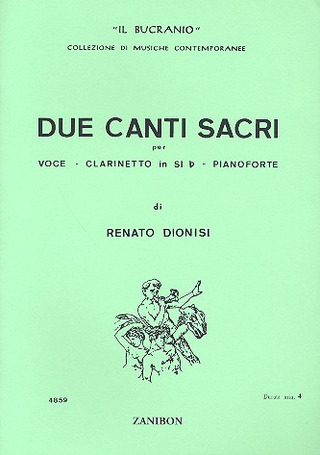 Canti Sacri (2) Voce, Cl E Pf