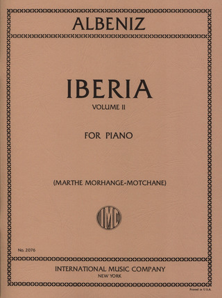 Iberia Suite Vol.2 Solo Pft
