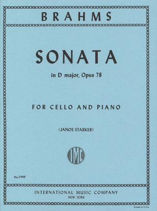 Sonata Dmaj Op. 78 Vc Pft