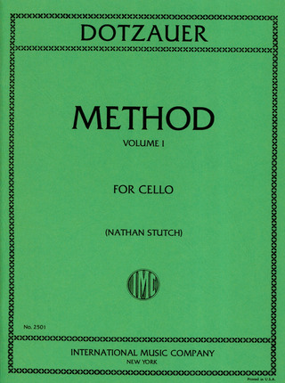 Cello Method Vol.1