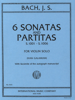 6 Sonatas And Partitas S.Vl