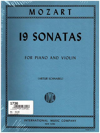 19 Sonatas Vln Pft