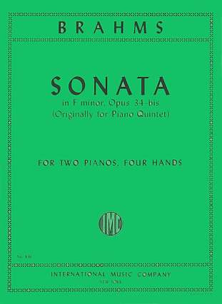 Sonata Fmin Op. 342Pft 4H