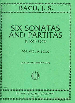 6 Sonatas And Partitas S.Vl