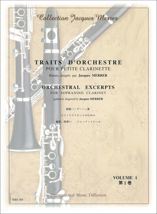 Traits D'Orchestre Pour Petite Clarinette Vol.1