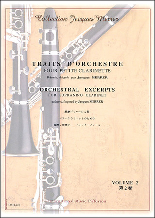 Traits D'Orchestre Pour Petite Clarinette Vol.2