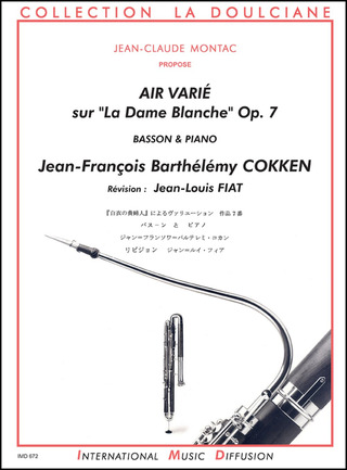 Air Varie Sur La Dame Blanche Op. 7