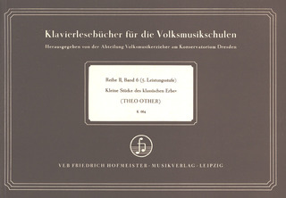 Klavierlesebücher. Kleine Stücke Des Klassischen Erbes, Reihe II, Bd 6
