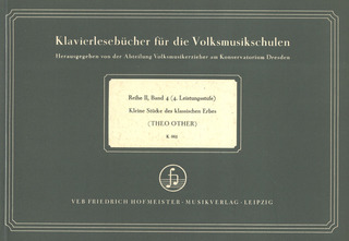 Klavierlesebücher. Kleine Stücke Des Klassischen Erbes, Reihe II, Bd 4