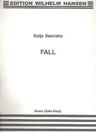 Saariaho Kaija Fall Score (Solo Harp)