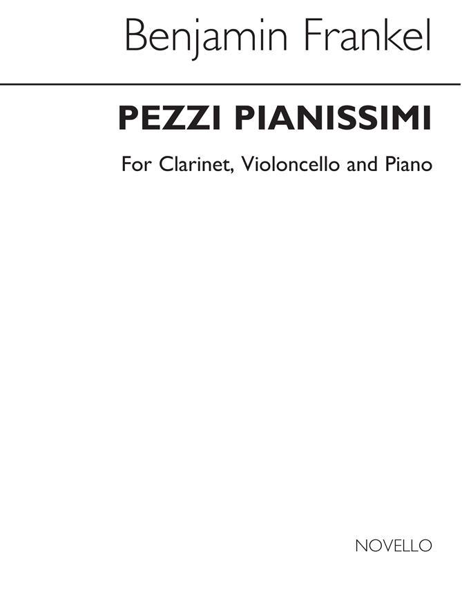 Pezzi Pianissimi Clarinet/Cello/Piano