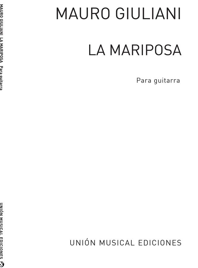 Guiliani Mauro Mariposa (Le Papillon) Para Guitarra
