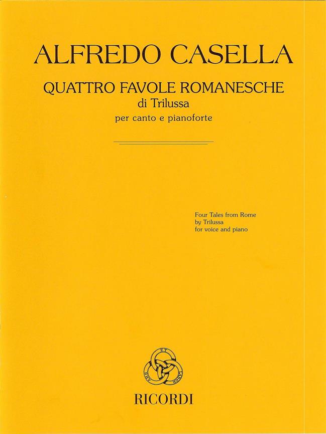 4 Favole Romanesche Di Trilussa (CASELLA ALFREDO)