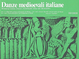 Danze Medioevali Italiane Per 1 O 2 Fl Dolci S E Perc Ad Lib