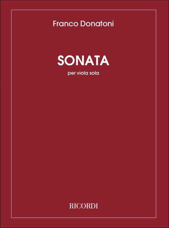 Sonata Per Viola Sola