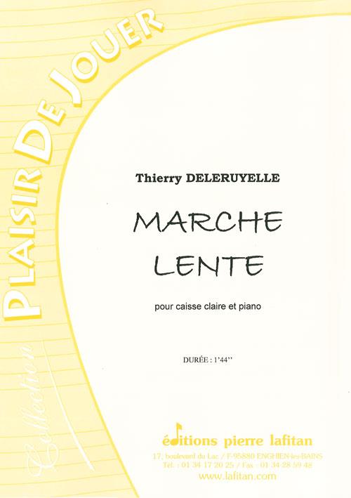 Marche Lente (Caisse Claire Et Piano)