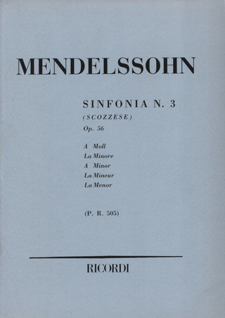 Sinf.: N.3 In La Min. Op. 56 'scozzese'