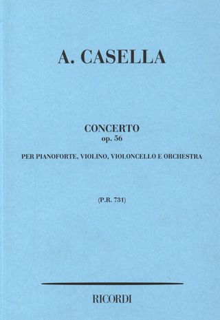 Conc. Per Pf., Vl. E Vc. Op. 56