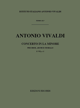 Vivaldi Concerto In Re Maggiore 2 Violini 2 Violoncelli Archi E Cemb.