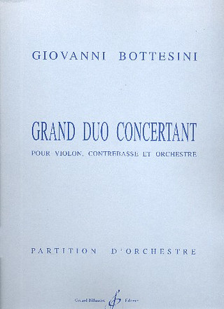 Grand Duo Concertant Partition