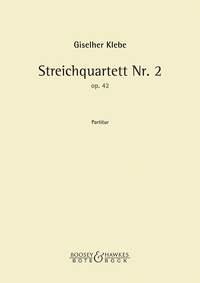 String Quartet #2 Op. 42