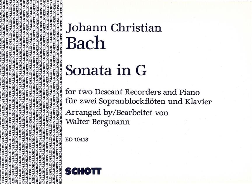 Sonata G Major Nach Op. 16/2