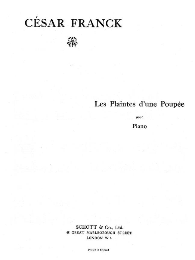 Les Plaintes D'Une Poupée