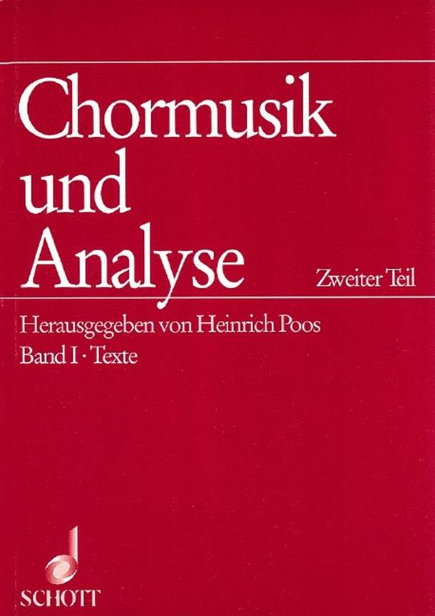 Chormusik Und Analyse Teil 2