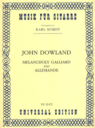 Melancholy Galliard And Allemande
