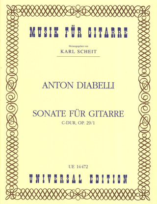 Sonate C Maj Op. 29 S Guitare Op. 29/1